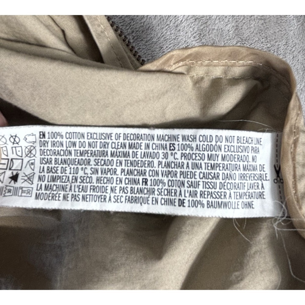 21 Men An American‎ Brand Jacket Los Angeles Men's XL khaki coat with Hood - Picture 5 of 7